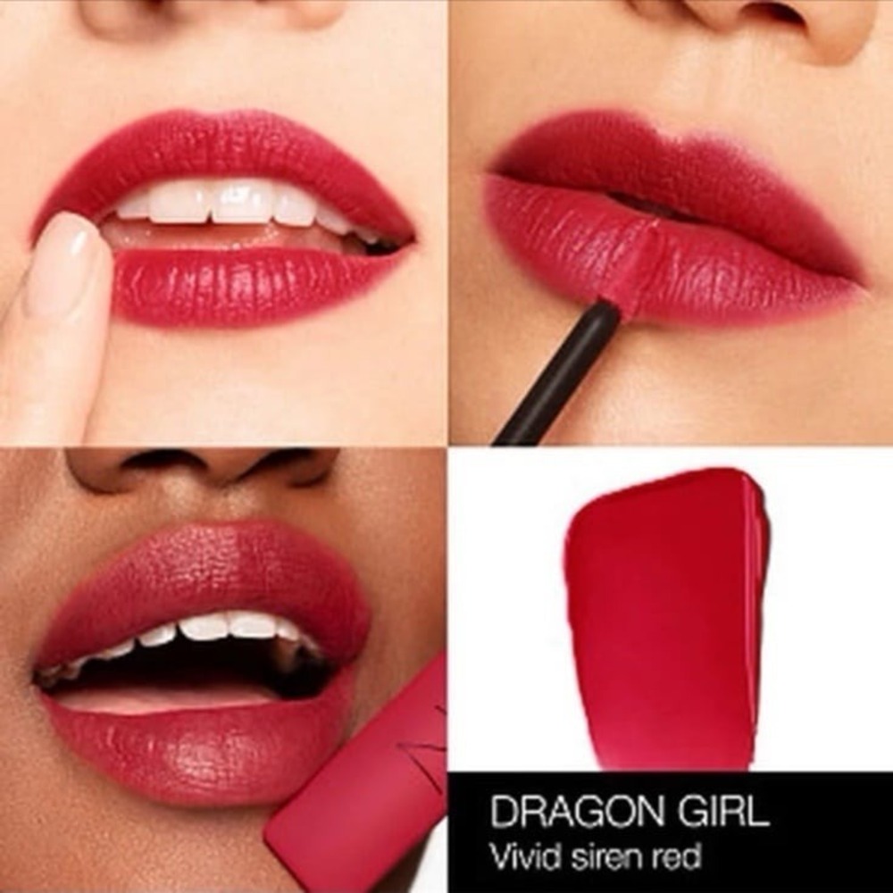 Nars Air Matte Lip Color DRAGON GIRL Vivid Siren Red Lipstick